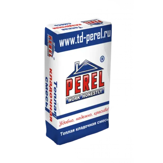 Perel TKS 8020 теплая кладочная эффективная смесь (17.5 кг)