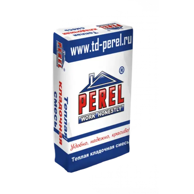 Perel TKS 8020 теплая кладочная эффективная смесь (17.5 кг)