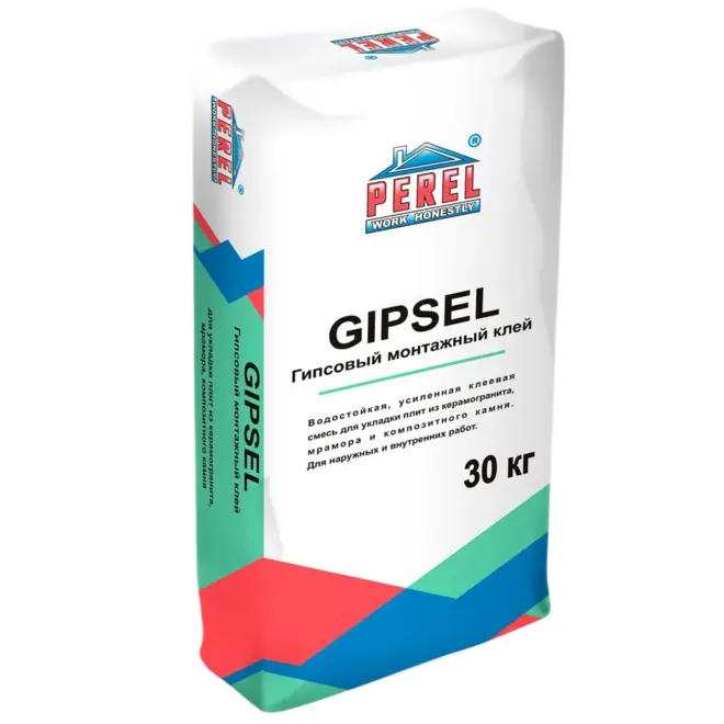 Perel Gipsel гипсовый монтажный клей (30 кг)