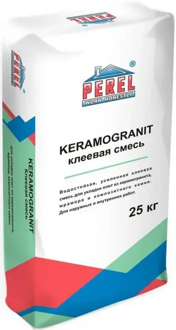 Perel Keramogranit клеевая смесь (25 кг)