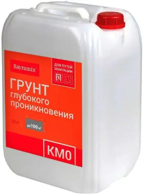 Bayramix КМ0 грунт глубокого проникновения (10 л) белая