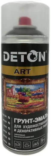 Deton Art грунт-эмаль для художественных и декоративных работ (520 мл) желтая DTN-A70677