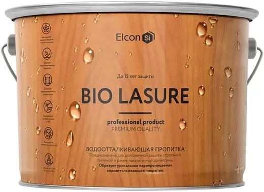 Elcon Bio Lasure водоотталкивающая лазурь (2 л) каштан