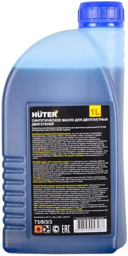 Huter 2T Ultra масло синтетическое для двухтактных двигателей (1 л)