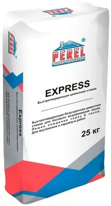 Perel Express быстротвердеющая цементная стяжка (25 кг)