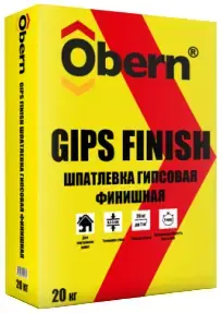 Obern Gips Finish шпатлевка гипсовая финишная (20 кг)