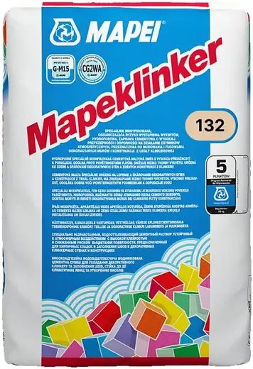 Mapei Mapeclinker раствор специальный модифицированный (25 кг) №132 бежевый 2000