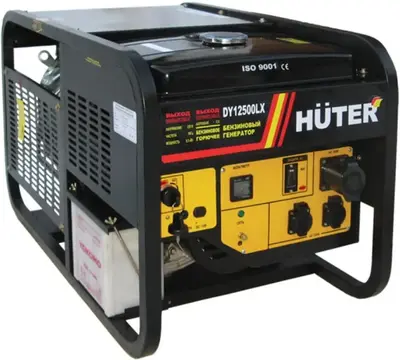 Huter DY12500LX бензогенератор (8500/11500 Вт)
