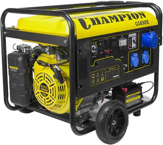 Champion GG6501E+ATS бензиновый генератор (5000/ 5500 Вт)