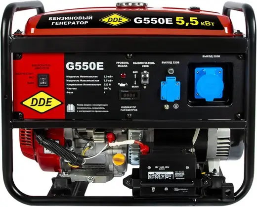 DDE G550E бензиновый генератор