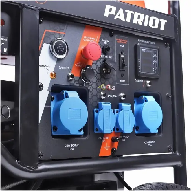 Патриот GRA 12000 AWS бензиновый генератор (11000/12000 Вт)