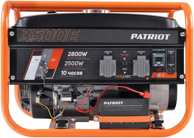 Патриот GRS 3500Е бензиновый генератор (2500-2800 Вт)