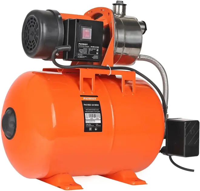 Патриот PW 850-24 Inox насосная станция (850 Вт)