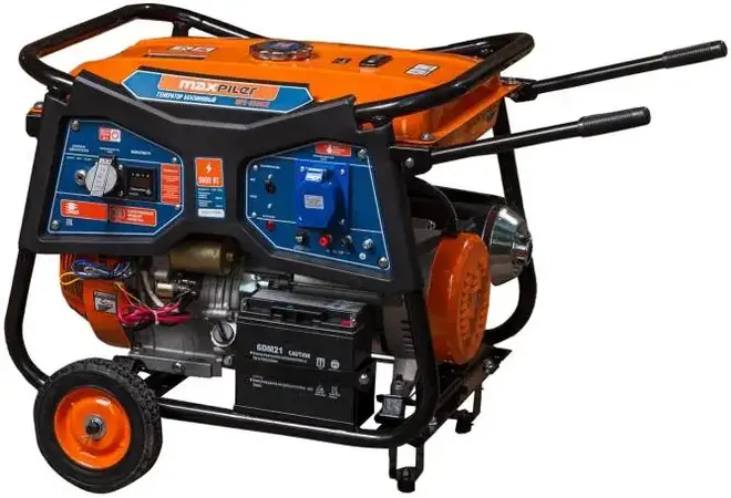 Maxpiler MPG-6500CE бензиновый генератор (6000/6500 Вт)