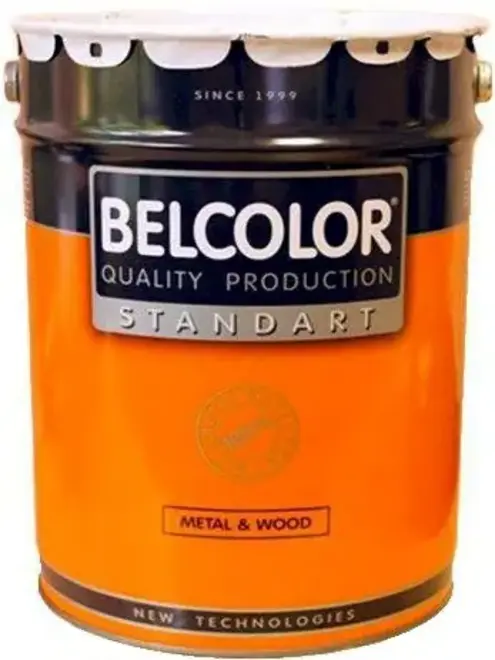 Belcolor Standart НЦ-132 П нитроэмаль пульверизаторная (17 кг) красная