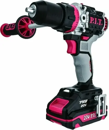P.I.T. PSB20H-13D/1 X-Driver дрель аккумуляторная ударная бесщеточная PSB20H-13D/1