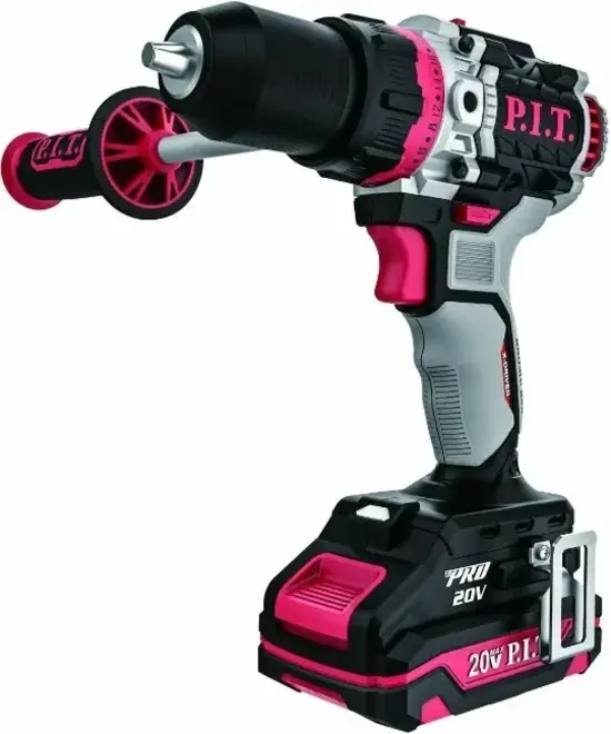 P.I.T. PSB20H-13D/1 X-Driver дрель аккумуляторная ударная бесщеточная PSB20H-13D/1