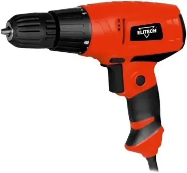 Elitech ДМ ДШ 028РЭ шуруповерт сетевой (300 Вт 230 В) №80578