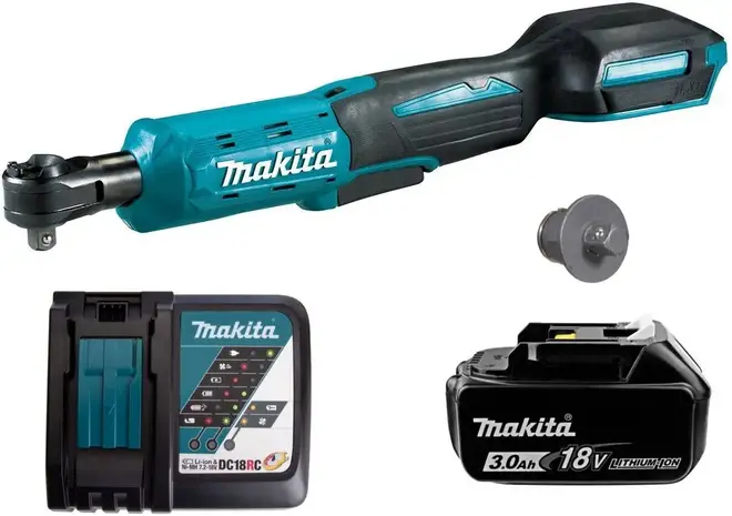 Макита LXT DWR180RF гайковерт угловой аккумуляторный (18 В 0-800 об/мин 47.5 Нм) DWR180RF