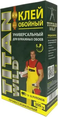 Titan Wild Универсальный клей обойный для всех видов обоев с индикатором (300 г)