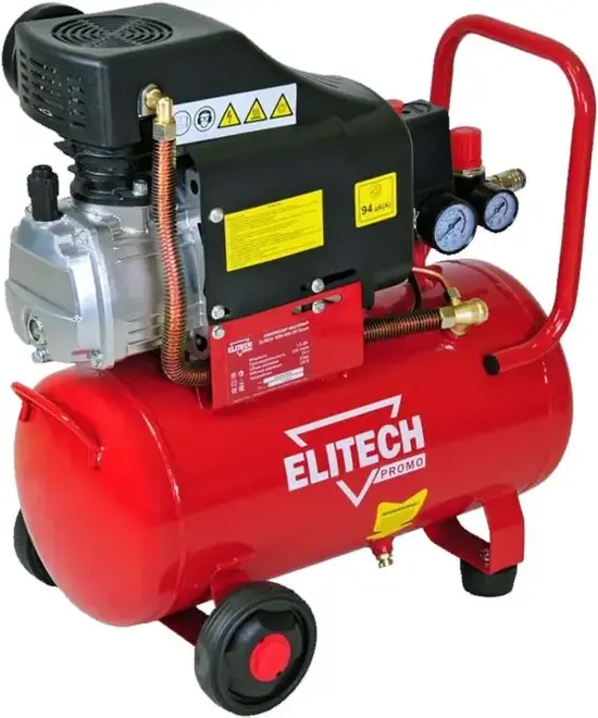 Elitech КПМ 400/25 Промо компрессор масляный (1600 Вт бар8 бар) №77884