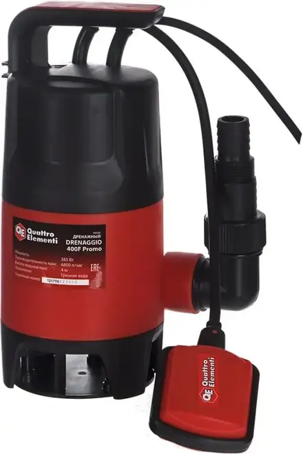 Quattro Elementi Drenaggio 400 F насос дренажный №770-773
