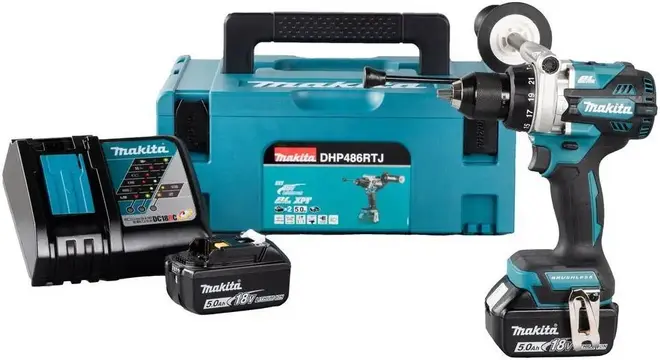 Макита LXT DHP486RTJ аккумуляторная ударная дрель-шуруповерт (18 В) DHP486RTJ