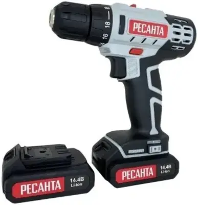 Ресанта ДА-45/23Li дрель-шуруповерт аккумуляторная №900/75/14/12 (14.4 В)