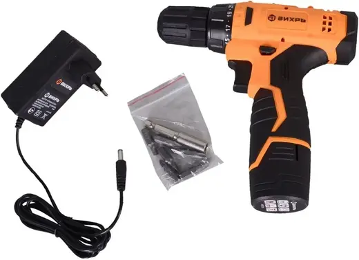 Вихрь ДА-Т12-01 дрель-шуруповерт аккумуляторная №900/72/14/42 (12 В)