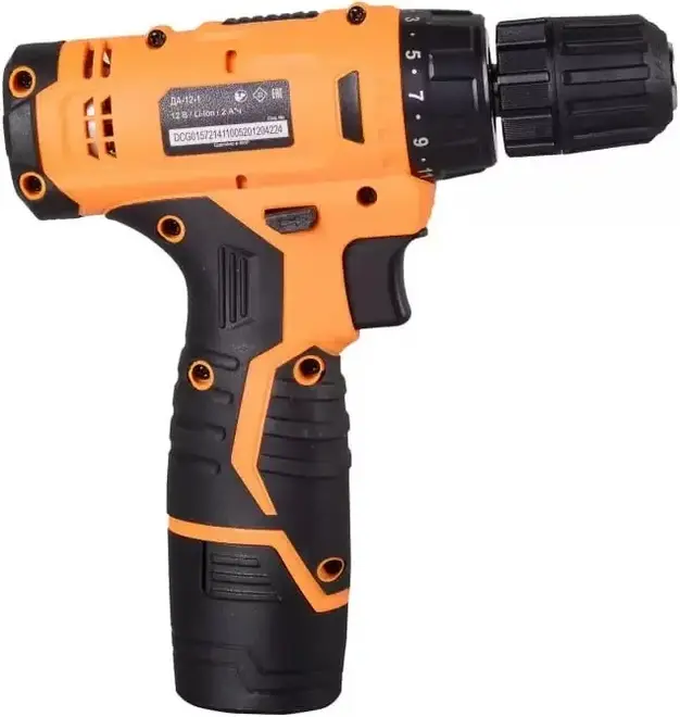 Вихрь ДА-121 Li Set дрель-шуруповерт аккумуляторная №900/72/14/50 (12 В)