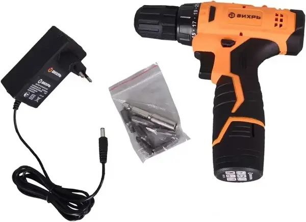 Вихрь ДА-121 Li Set дрель-шуруповерт аккумуляторная №900/72/14/50 (12 В)