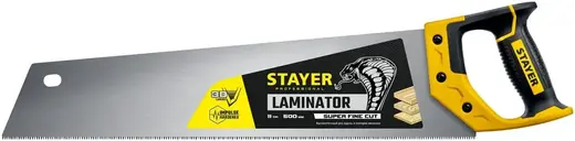 Stayer Professional Cobra Laminator ножовка для ламината (500 мм)