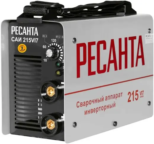 Ресанта САИ 215VI7 сварочный аппарат инверторный (7800 Вт, 220 В, )