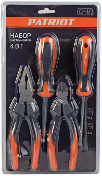 Патриот SPS-4 набор инструментов 4 в 1 (4 инструмента)