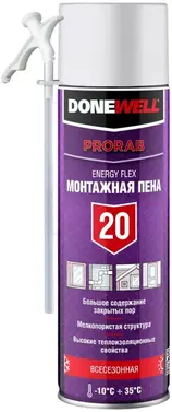 Donewell Prorab Energy Flex 20 монтажная пена (650 мл)