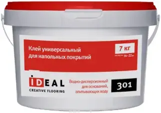 Ideal Creative Flooring 301 клей универсальный для напольных покрытий (7 кг)