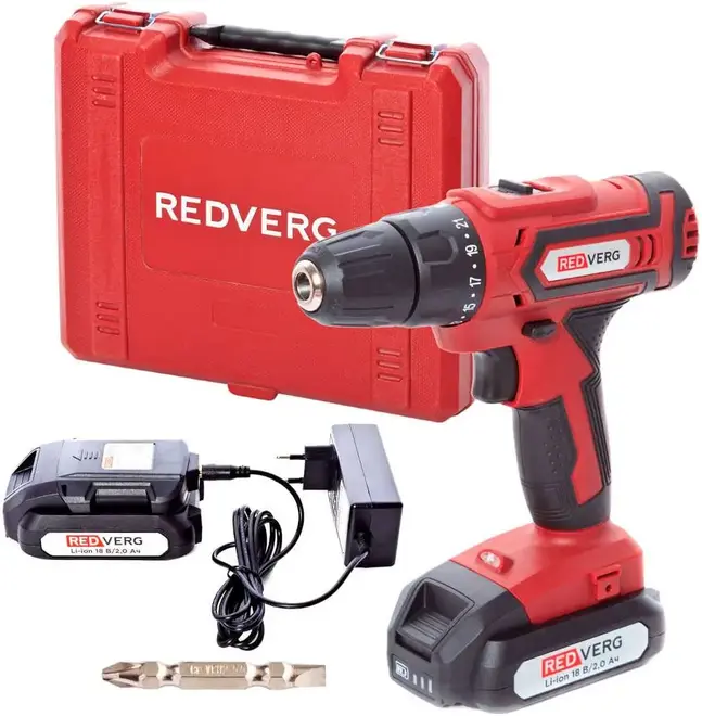 Redverg RD-S18M/U шуруповерт аккумуляторный (18 В) RD-S18M/U