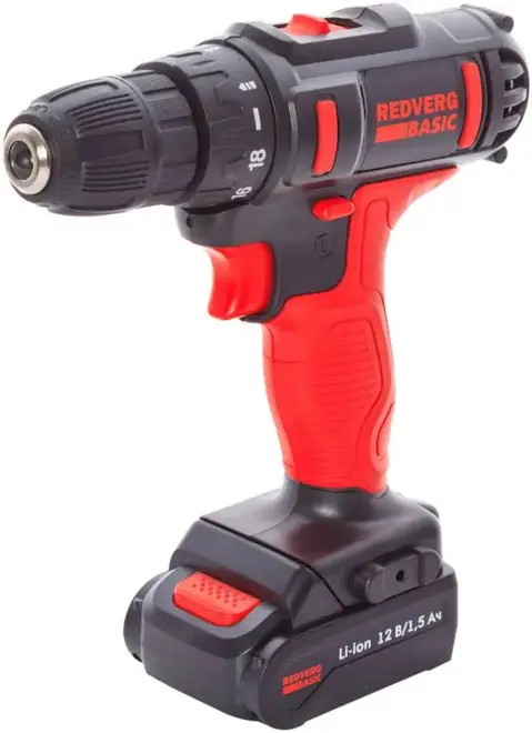 Redverg Basic SD12LE/2-2S шуруповерт аккумуляторный (12 В) SD12LE/2-2S