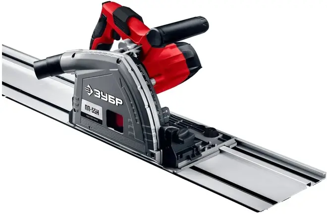 Зубр Мастер ПП-55Н пила циркулярная погружная + направляющая (1200 Вт)