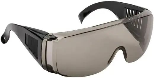 Fit очки защитные с дужками (открытый тип) дымчатый