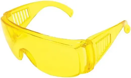Fit очки защитные с дужками (открытый тип) желтый