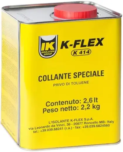 K-Flex K-414 контактный клей на основе полихлоропренового каучука (260 мл)