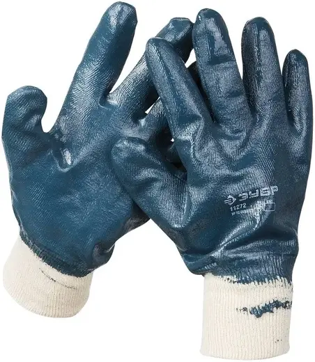 Зубр Профессионал перчатки с нитриловым покрытием (XL (10)