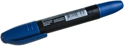 Fit MOS маркер строительный перманентный (1 маркер) синий