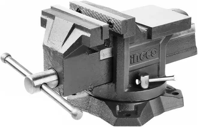 Ingco Industrial HBV084 тиски слесарные (1300 кг)