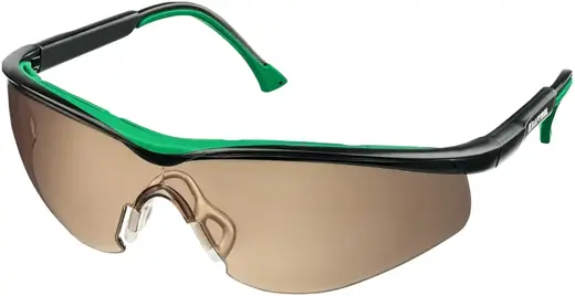 Kraftool Basic очки защитные универсальные (открытый тип) коричневые