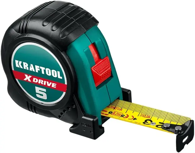 Kraftool X-Drive рулетка ударопрочная (3 м*19 мм)