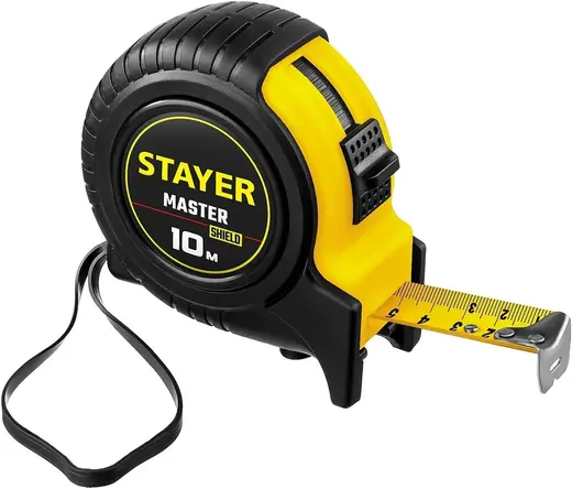 Stayer Master Standart рулетка ударопрочная (10 м*25 мм)