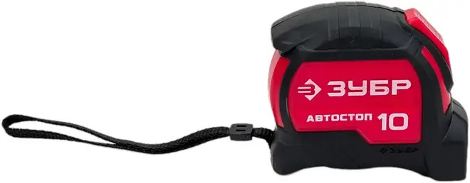 Зубр Эксперт Автостоп 1 рулетка с автостопом (10 м*25 мм)