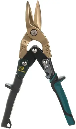 Kraftool Titan ножницы по твердому металлу двухрычажные прямые (260 мм)